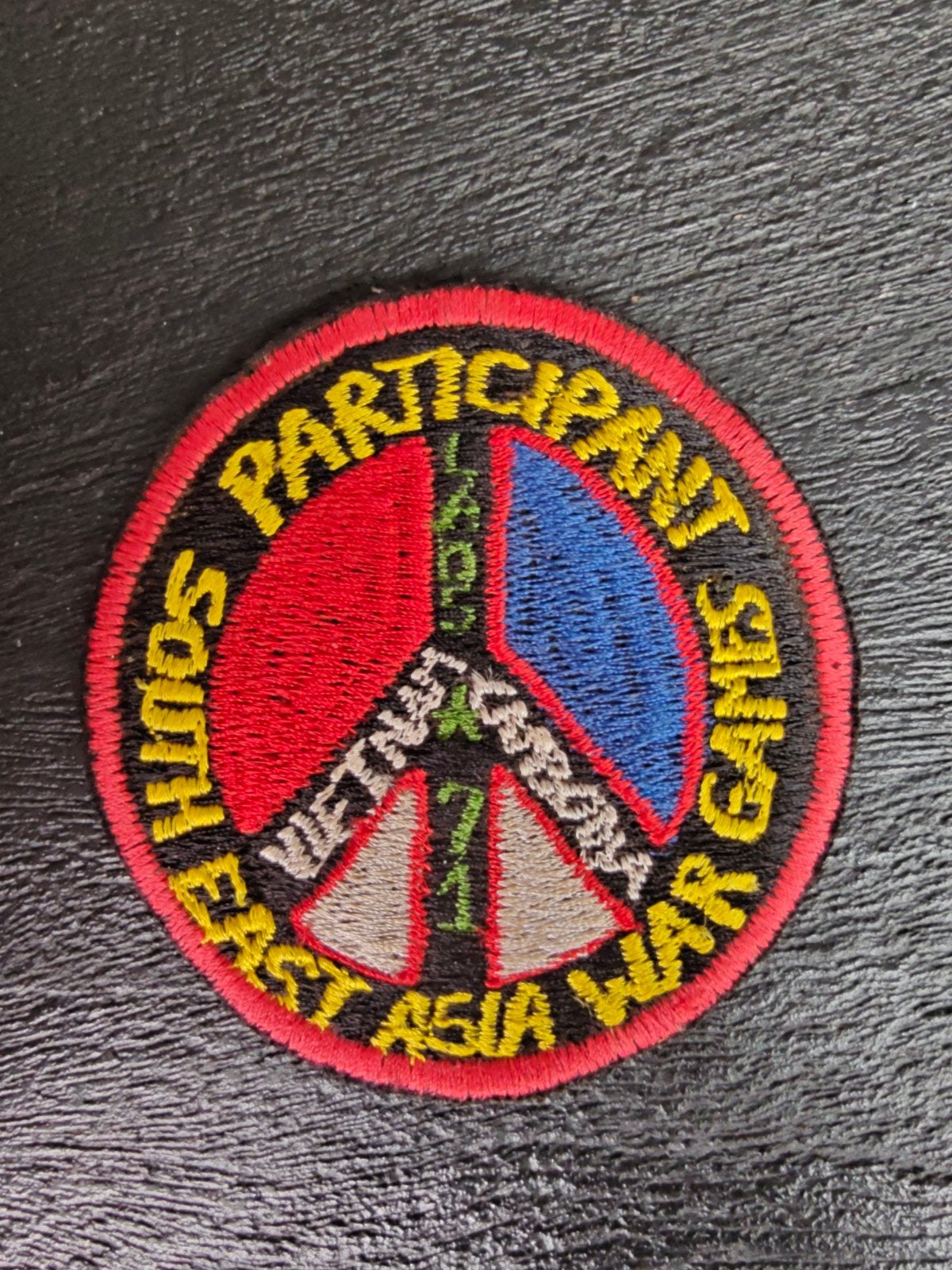 Vietnam lokale aanmaak destijds Patch Participant South East, Ophalen of Verzenden, Landmacht, Amerika, Embleem of Badge