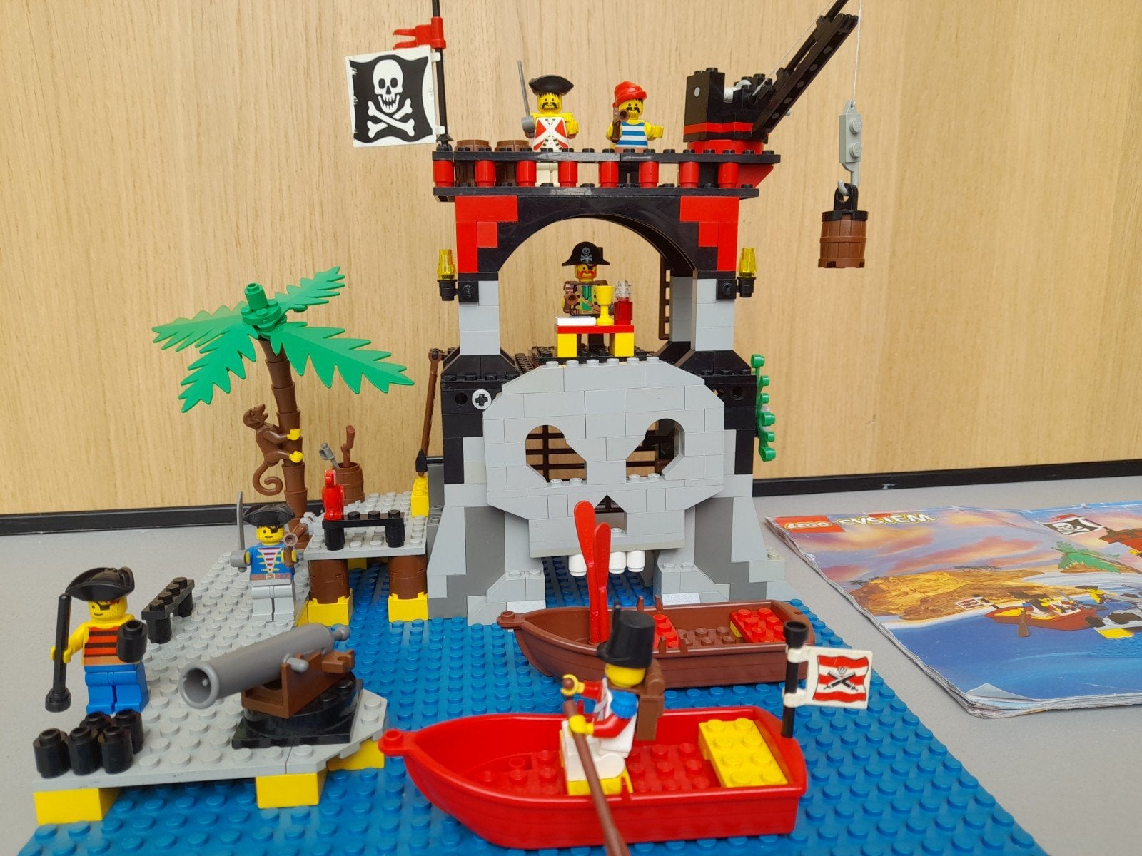 LEGO 6279 Skull Island, Compleet, Gebruikt, Lego, Complete set