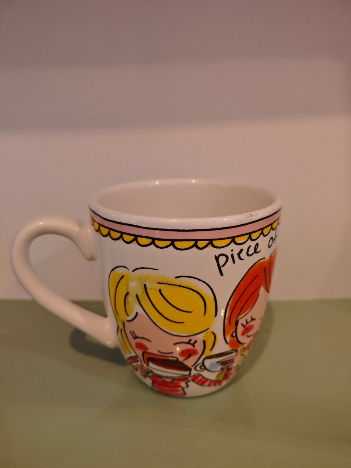 Blond Amsterdam koffiekop, Huis en Inrichting, Ophalen, Aardewerk, Kop(pen) en/of Schotel(s)