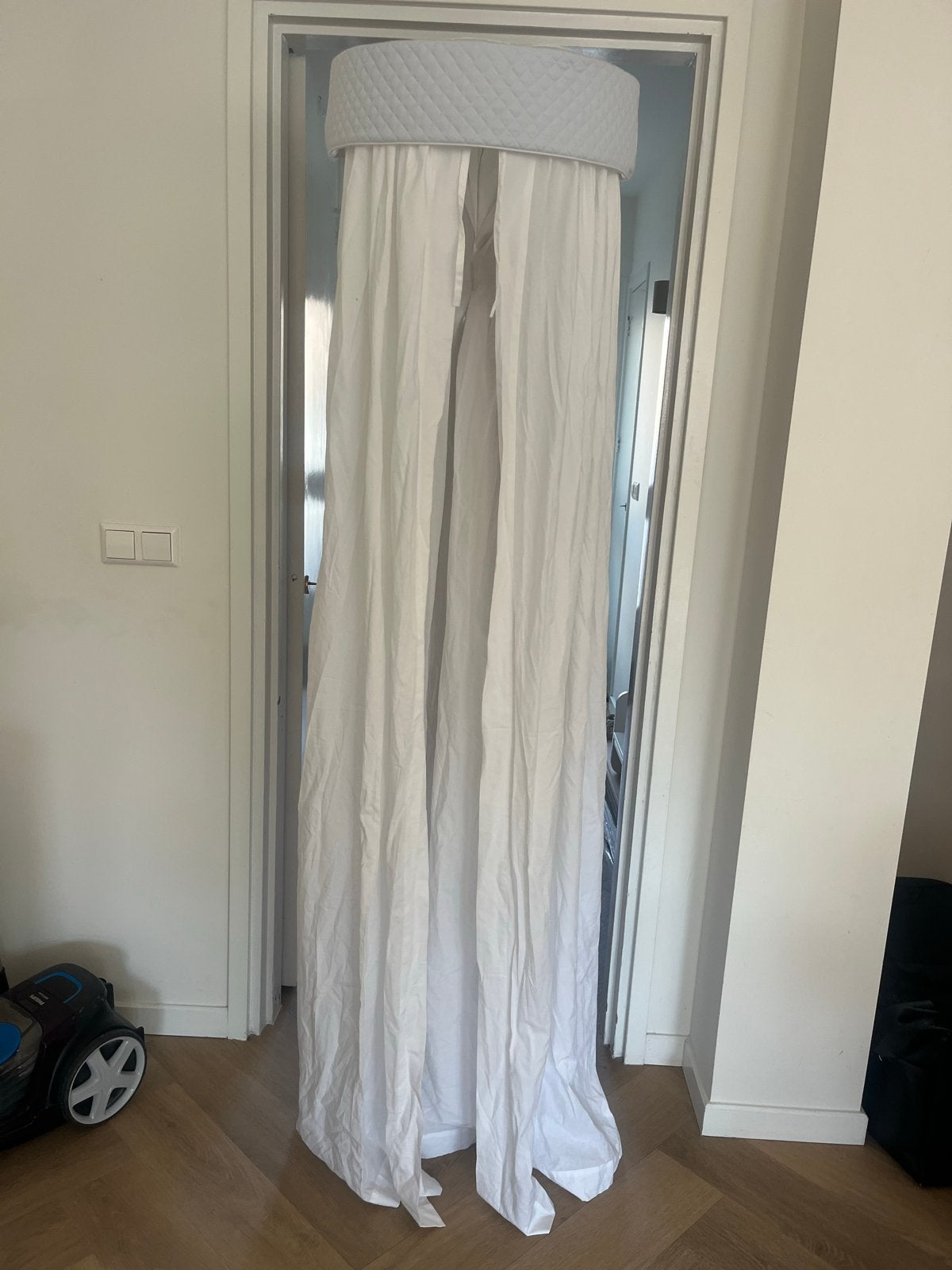 Hemel voor babykamer - Lichtblauw, zo goed als nieuw, Blauw, Ophalen, Zo goed als nieuw, Klamboe