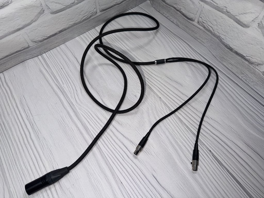 Hoofdtelefoonkabel mini-XLR naar XLR Audio Ninja Audeze, Ophalen, Zo goed als nieuw, Minder dan 2 meter, Interlink-kabel
