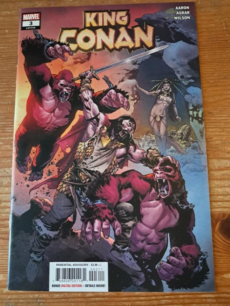 King conan # 3, Boeken, Amerika, Jason Aaron, Nieuw, Ophalen