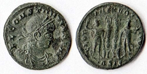 Romeinse munt Constantius S3986, Verzenden, Overige landen