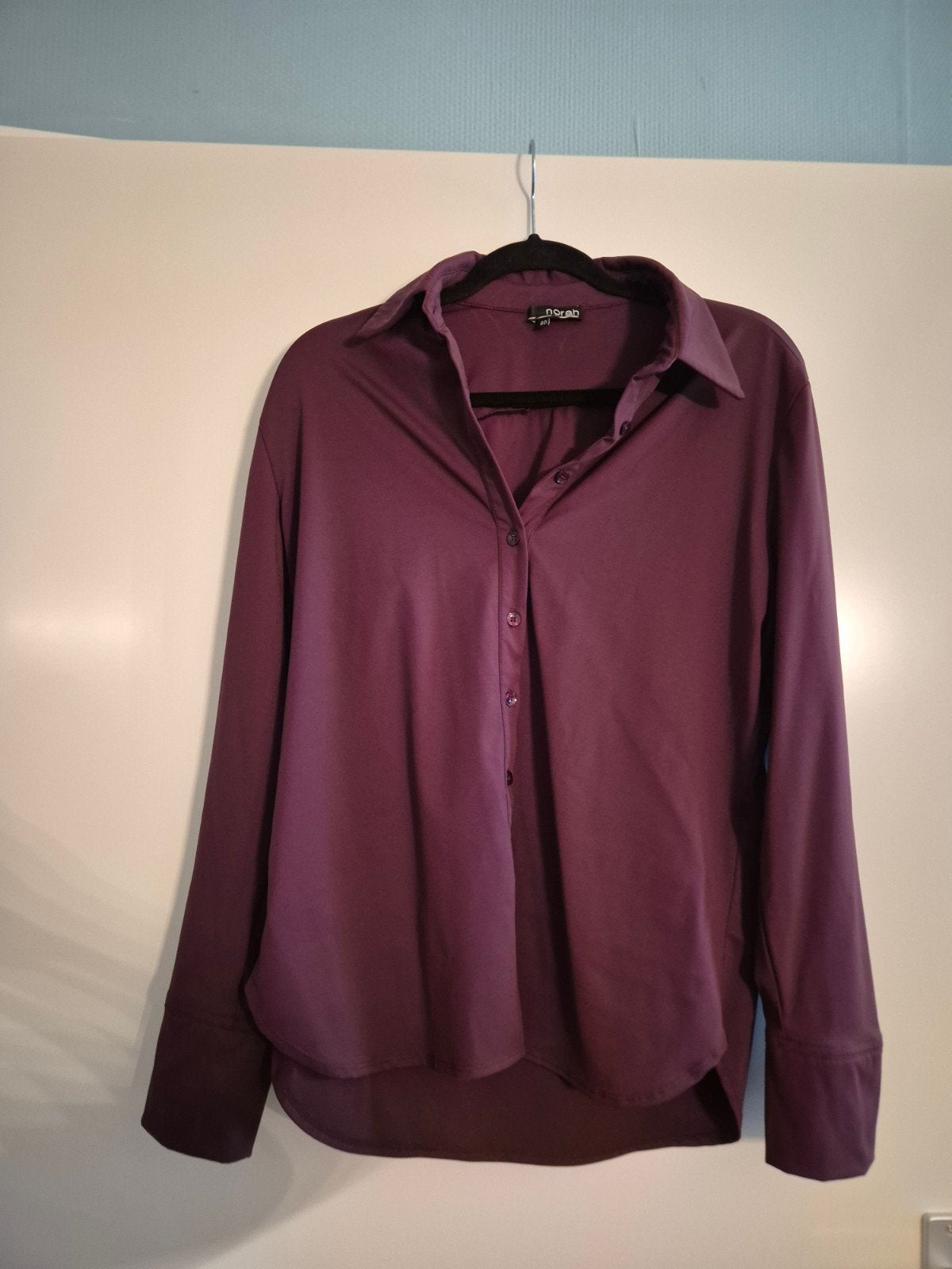 Norah blouse maat 40 wijnrood - zo goed als nieuw, Maat 38/40 (M), Ophalen of Verzenden, Zo goed als nieuw, Norah