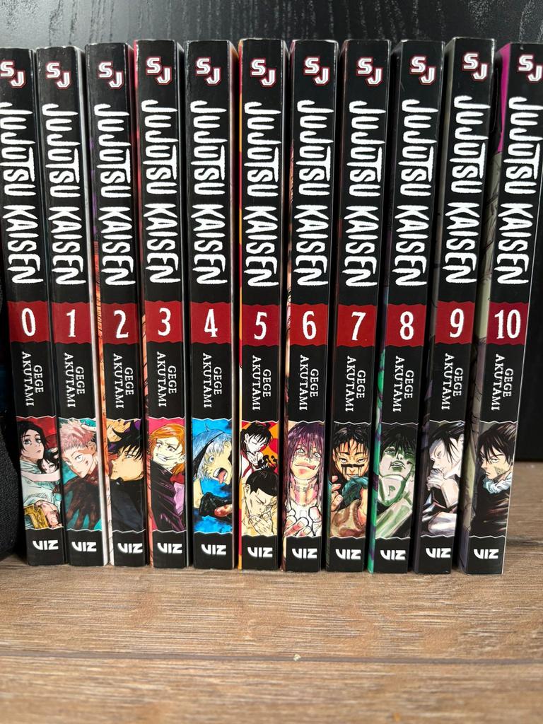 Jujutsu Kaisen Manga - Deel 0 t/m 10, Meerdere stripboeken, Ophalen of Verzenden, Zo goed als nieuw