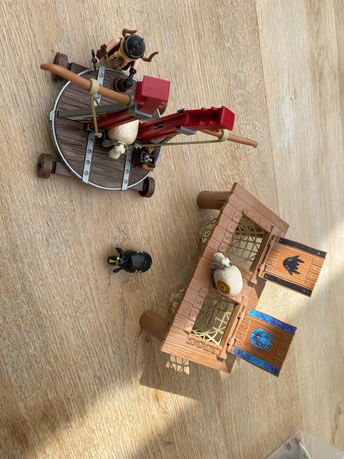 PLAYMOBIL Dragons Rochel met schapenslingeraar - 9461, Kinderen en Baby's, Speelgoed | Playmobil, Ophalen, Gebruikt, Complete set