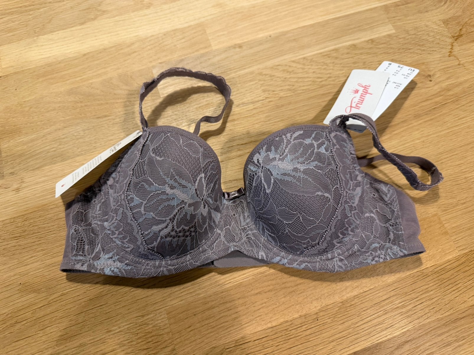 Triumph bh 75B NIEUW!! Nu €25, Ophalen of Verzenden, Grijs, BH