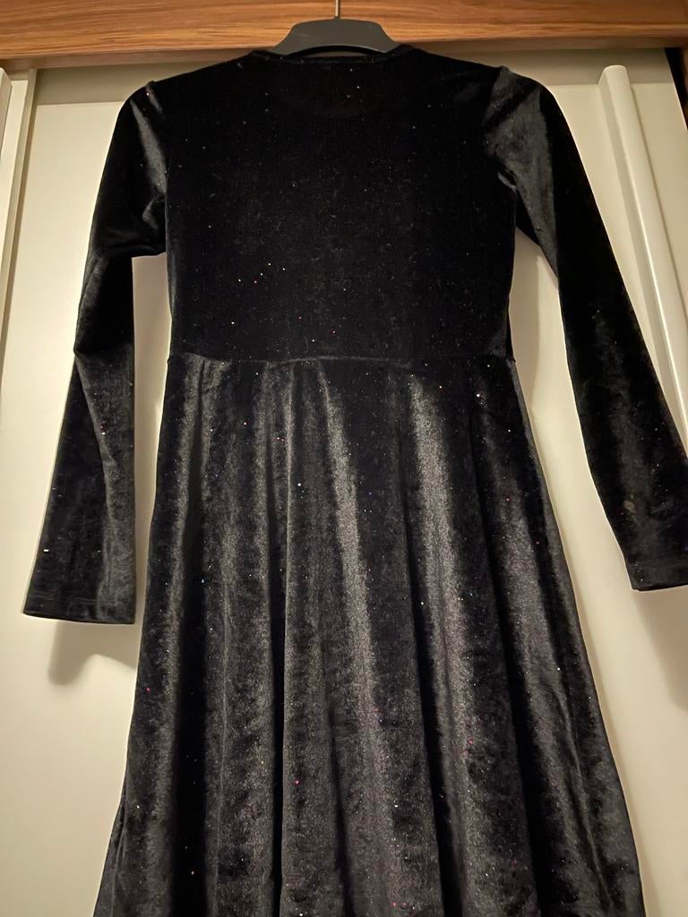 Glitter jurk 146/ 152, Ophalen of Verzenden, Zo goed als nieuw, Meisje, Jurk of Rok