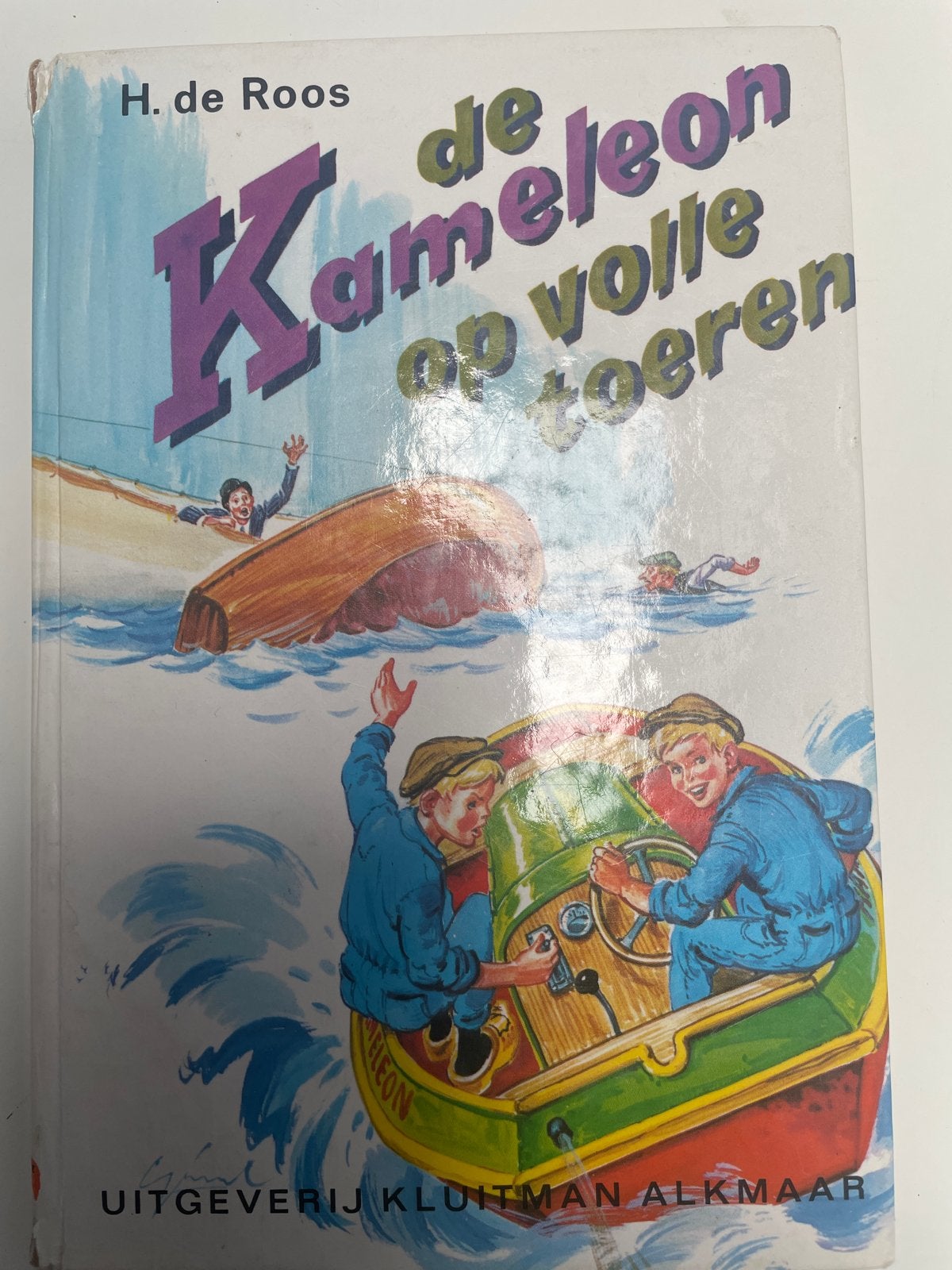De Kameleon op volle toeren - H. de Roos, Ophalen of Verzenden, Gelezen, Fictie algemeen
