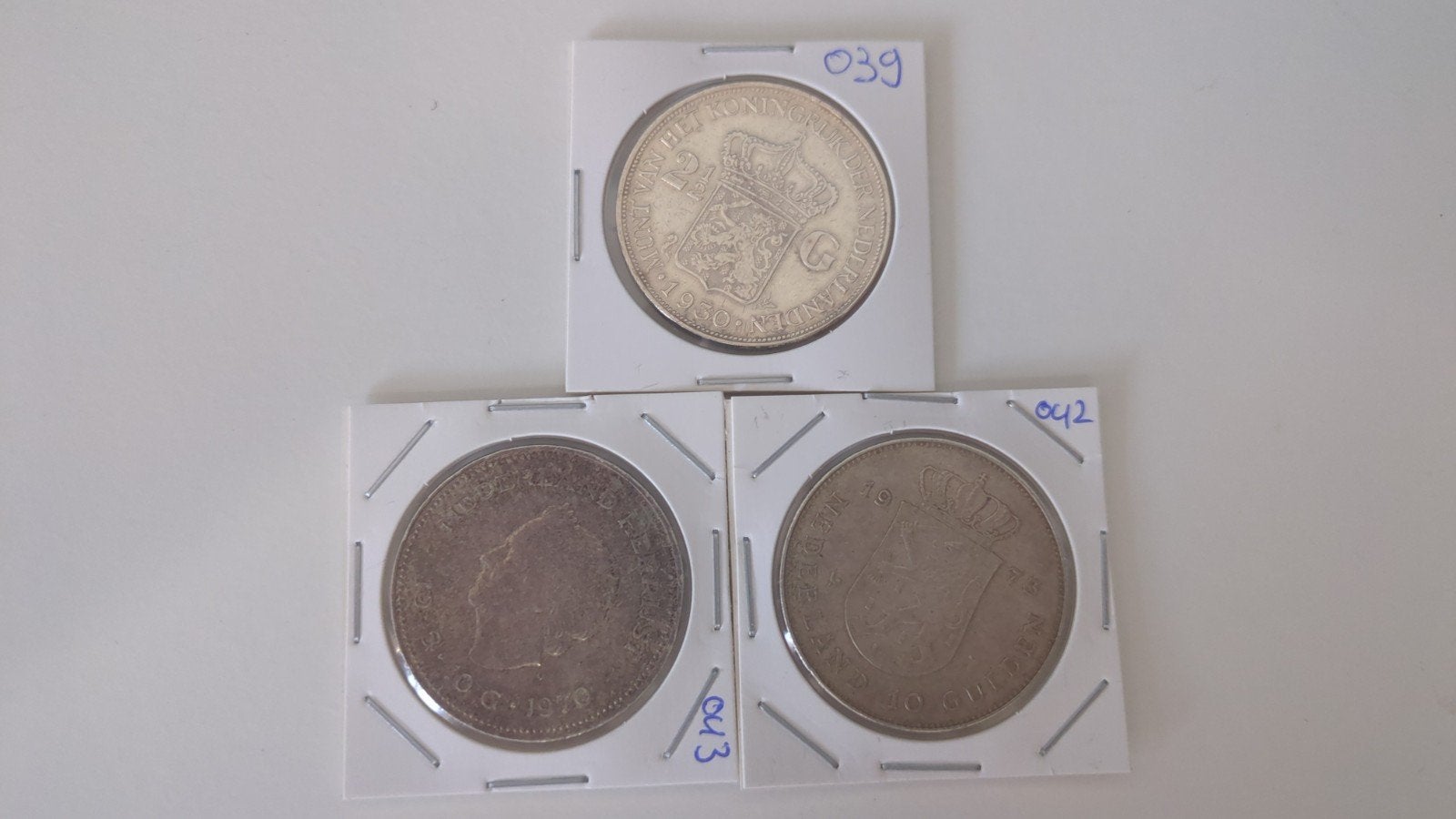 3 zilveren rijksdaalders <1959, Koningin Juliana, Zilver, Ophalen of Verzenden, Losse munt