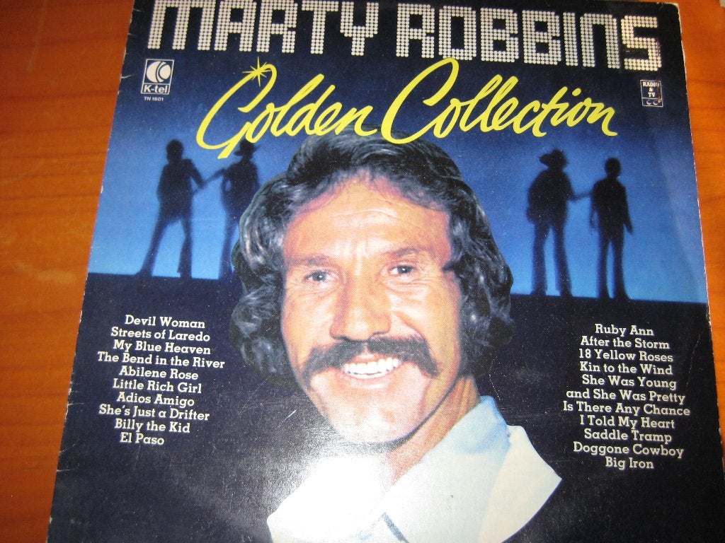 LP, Marty Robbins: Golden Collection, Cd's en Dvd's, Ophalen of Verzenden, Zo goed als nieuw, LP