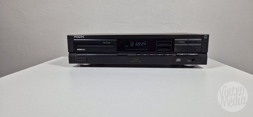Philips CD600 CD-Speler | CD | CDM4 Swingarm Laser, Ophalen of Verzenden, Refurbished, Philips