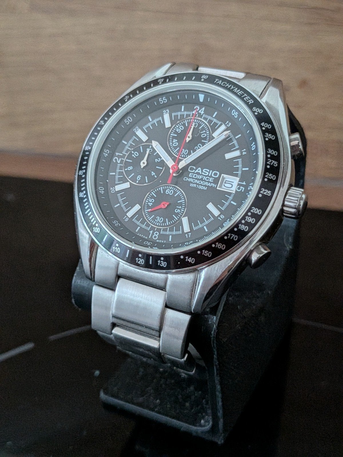 Casio Edifice EF-503D-1AV Chronograaf Herenhorloge, Sieraden, Tassen en Uiterlijk, Horloges | Heren, Gebruikt, Polshorloge, Casio