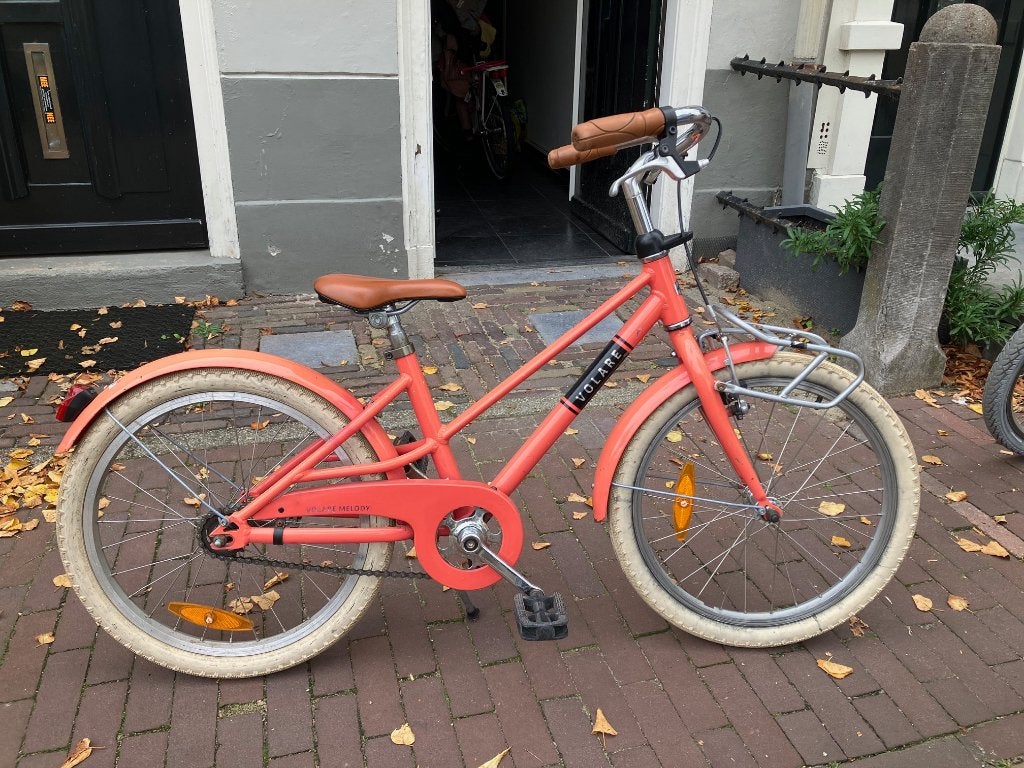 Leuke rode kinderfiets (20 inch), Ophalen, Gebruikt, Volare, Terugtraprem