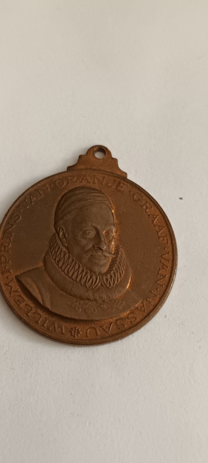 Historische Medaille Willem van Oranje - Brons, Ophalen of Verzenden, Brons, Nederland