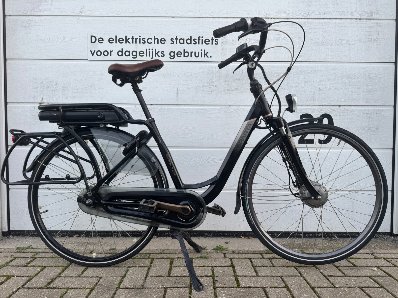 Sparta Amazone 4 Life elektrisch damesfiets 48 cm, Ophalen, Zo goed als nieuw, Sparta