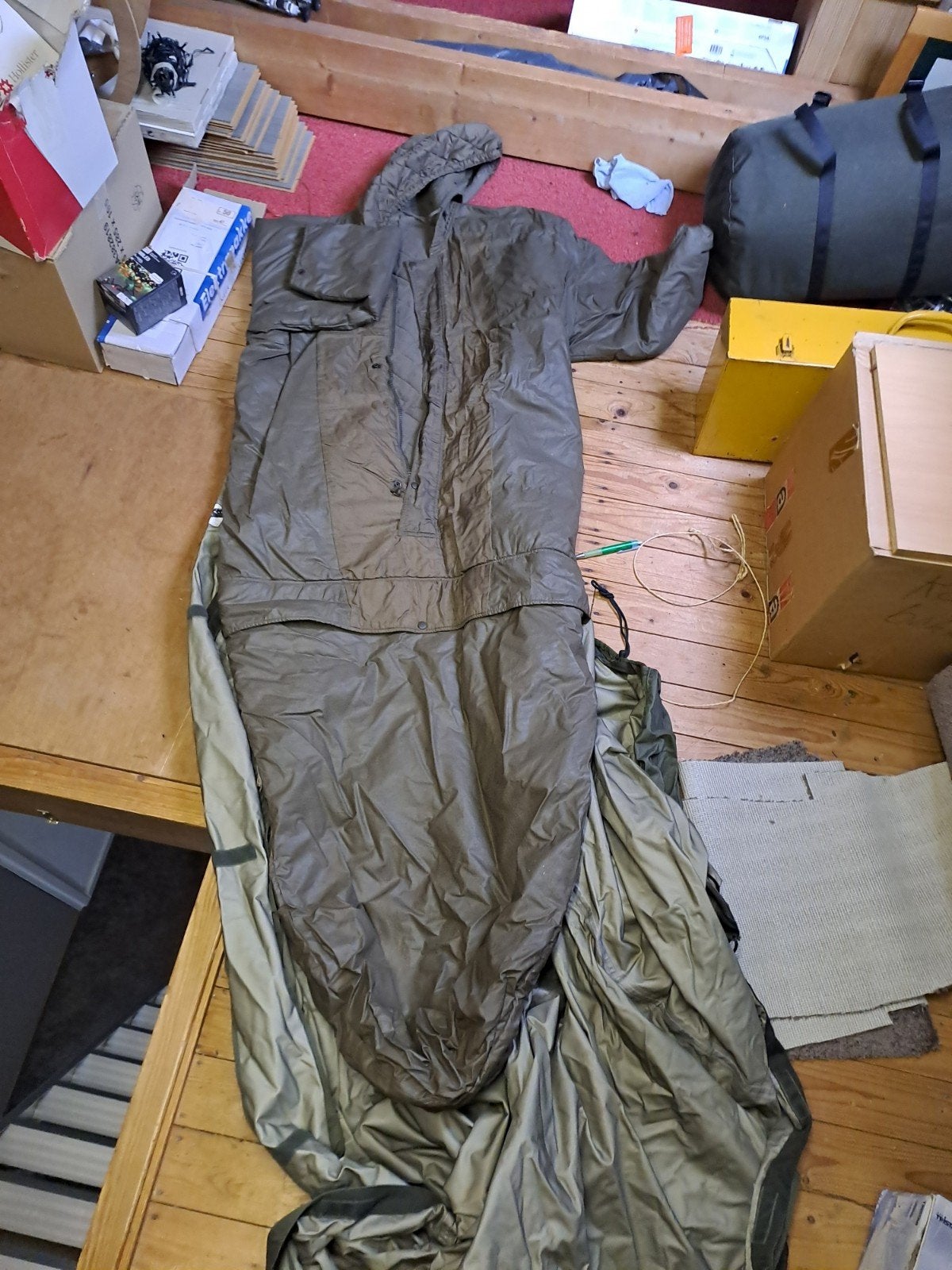 Militair slaapzak/bivakzak - Leger slaapzak, Ophalen of Verzenden, Gebruikt