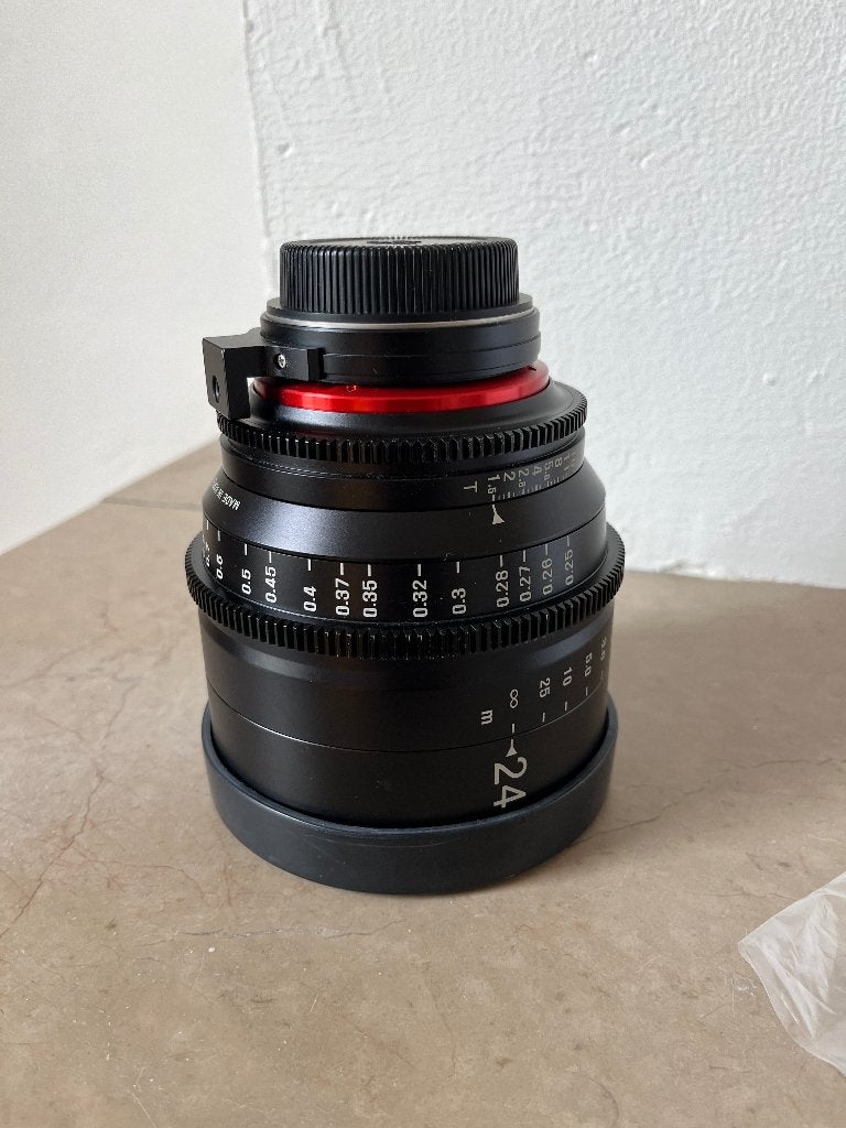 Xeen 24mm EF mount cinema lens, Nieuw, 24 mm, Canon EF, Groothoeklens