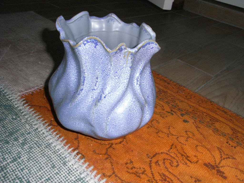 blauw vaasje/pot bloempot van PTMD hoogte 18cm, NIEUW!, Huis en Inrichting, Woonaccessoires | Vazen, Ophalen of Verzenden, Nieuw