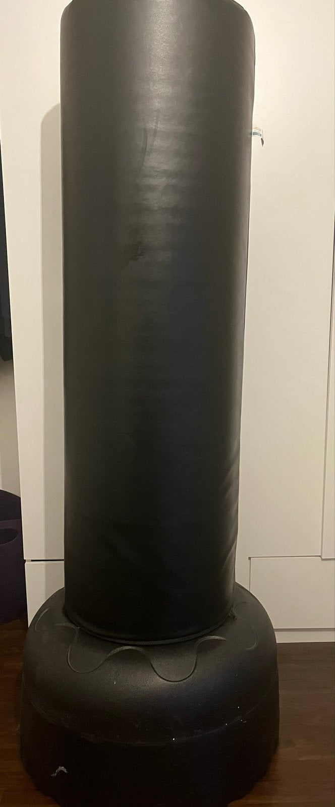 Vrijstaande bokszak - Zwart, Sport en Fitness, Ophalen, Gebruikt, Bokszak