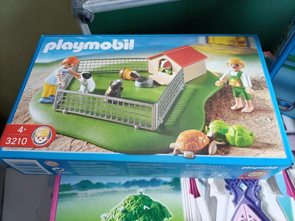Caviahok met ren Playmobil 3210, Ophalen