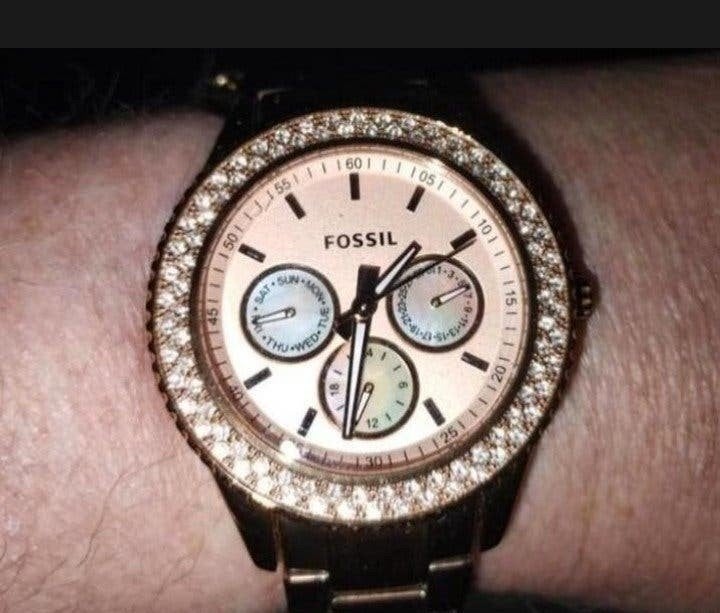 Fossil horloge, Ophalen of Verzenden, Zo goed als nieuw
