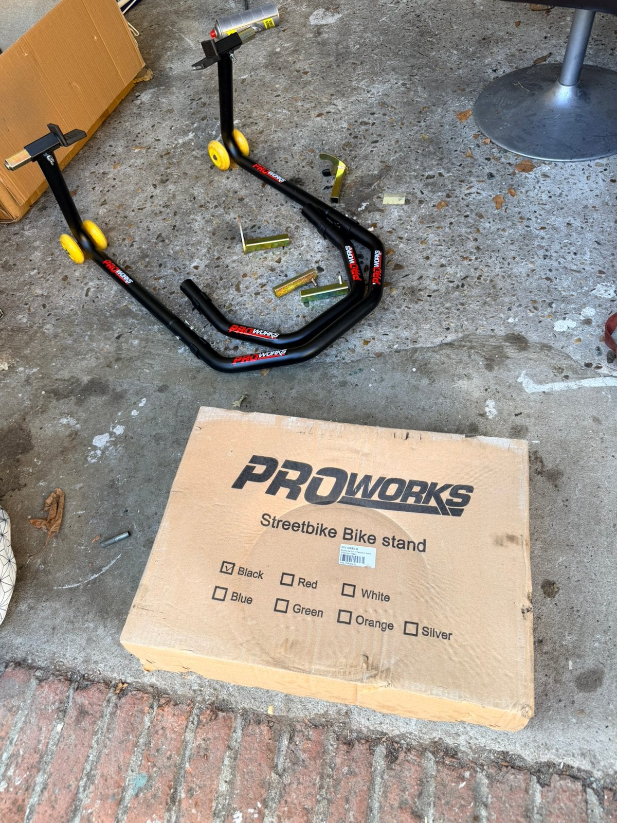 Pro works motor paddock stand, Ophalen of Verzenden