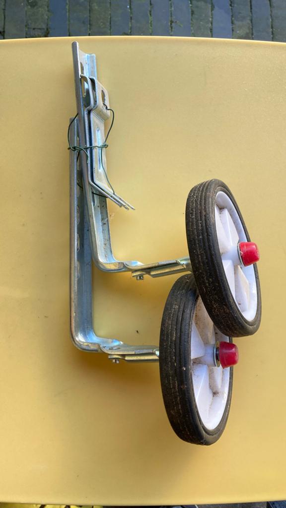 Steunwielen voor kinderfiets - Gebruikt, Ophalen, Gebruikt, Overige typen, Kinderfiets