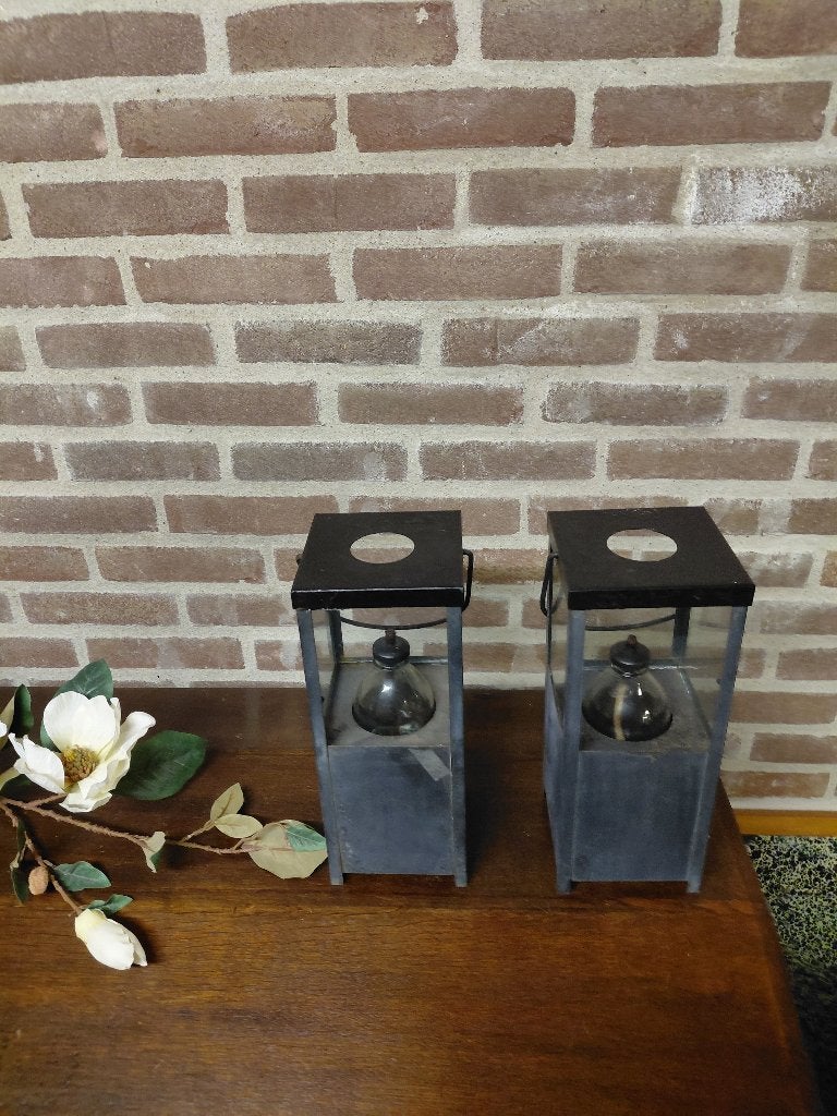 windlichten, Huis en Inrichting, Woonaccessoires | Kandelaars en Kaarsen, Ophalen, Windlicht, Gebruikt, Overige merken