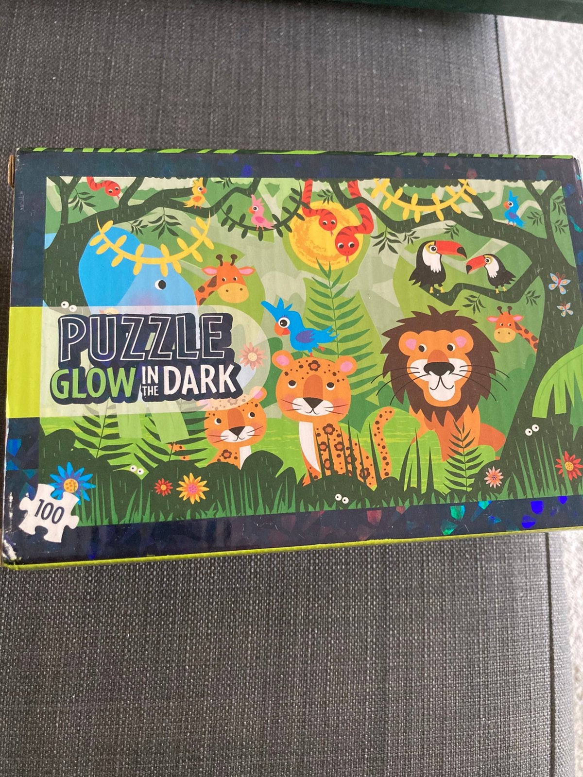 2 kinder puzzels 100&48 stukjes, Ophalen of Verzenden, Meer dan 50 stukjes, Zo goed als nieuw, 4 tot 6 jaar