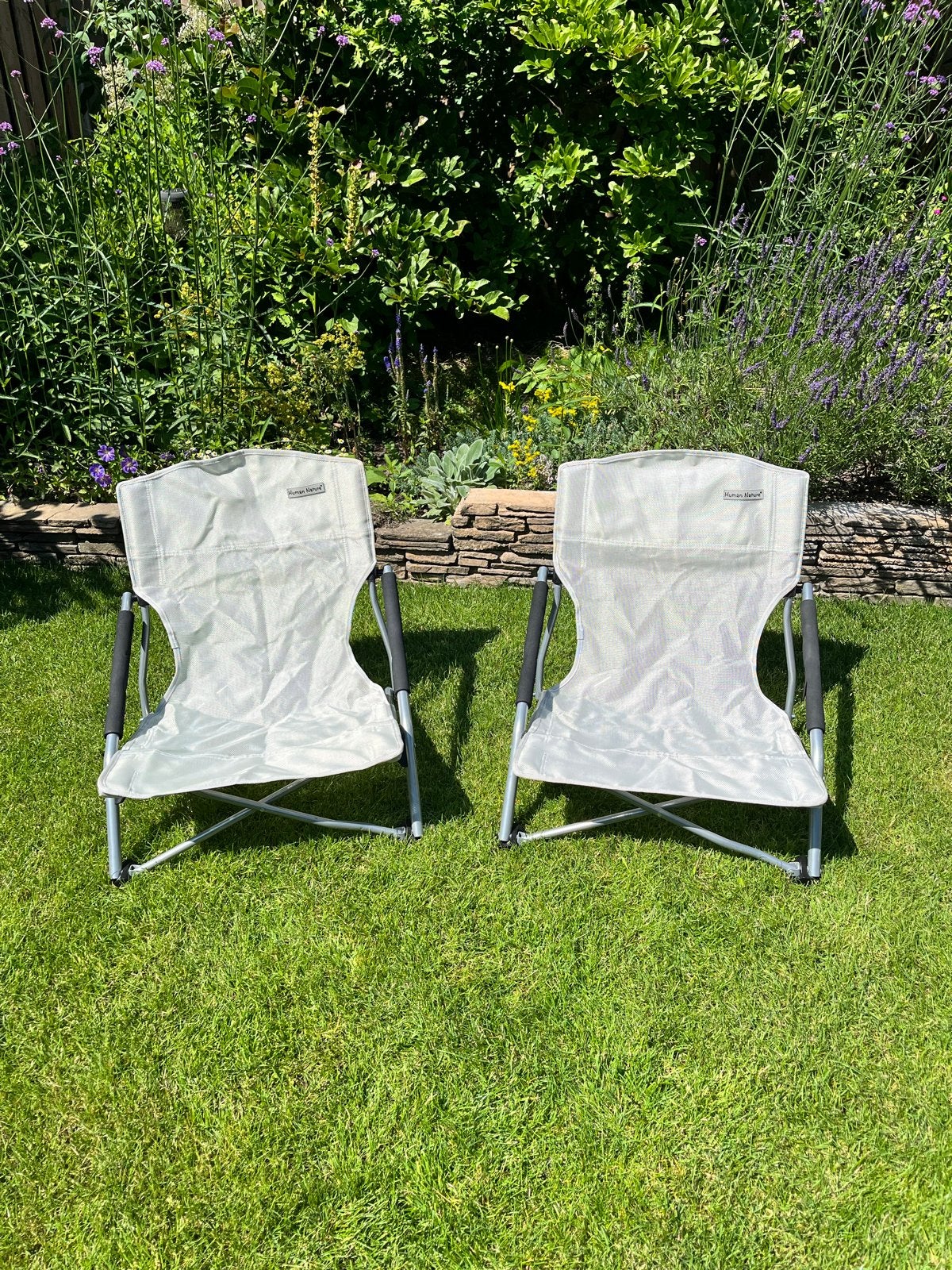 Set van 2 Human Nature Campingstoelen, Ophalen of Verzenden, Gebruikt, Campingstoel