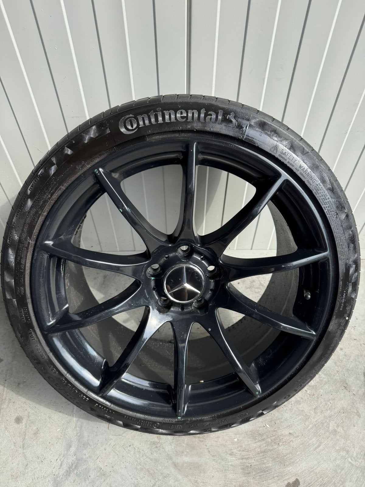 5x112 18 inch mercedes set, Auto-onderdelen, Banden en Velgen, Ophalen, 18 inch, Velg(en), Zomerbanden