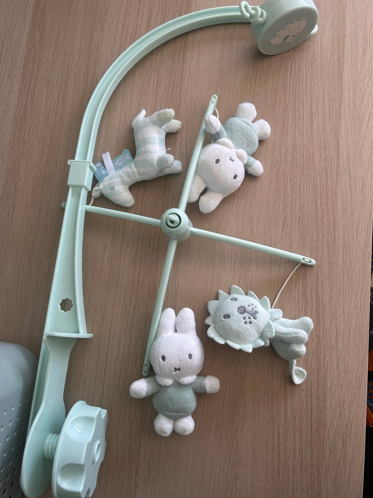 Baby mobiel met Nijntje en dieren, Ophalen, Gebruikt, Mobiel