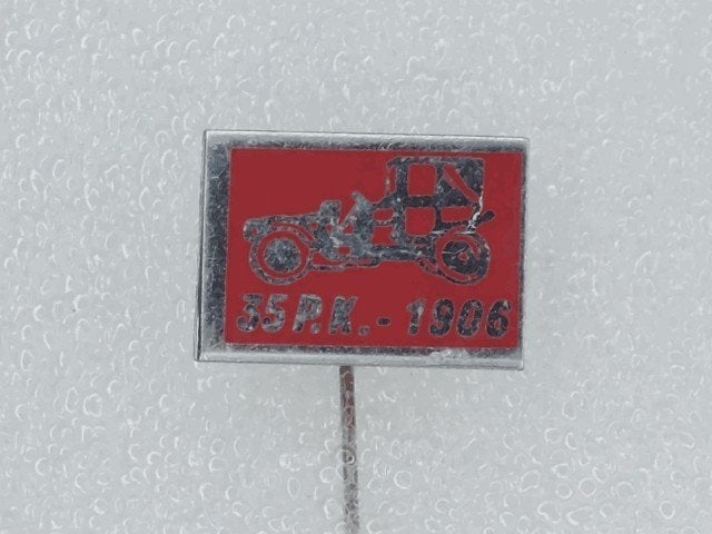 SP1542 Speldje 35 P.K. - 1906, Verzamelen, Speldjes, Pins en Buttons, Ophalen of Verzenden, Gebruikt, Overige onderwerpen