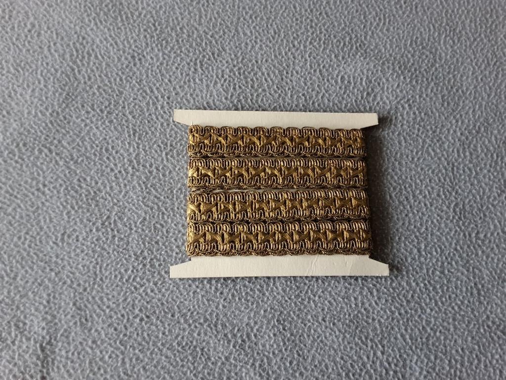 Vintage goudband, Ophalen of Verzenden, Nieuw, Lint, Band of Elastiek