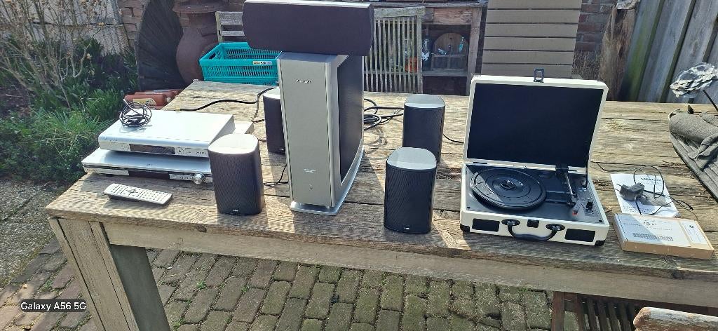 Muziek installatie, Ophalen, Gebruikt