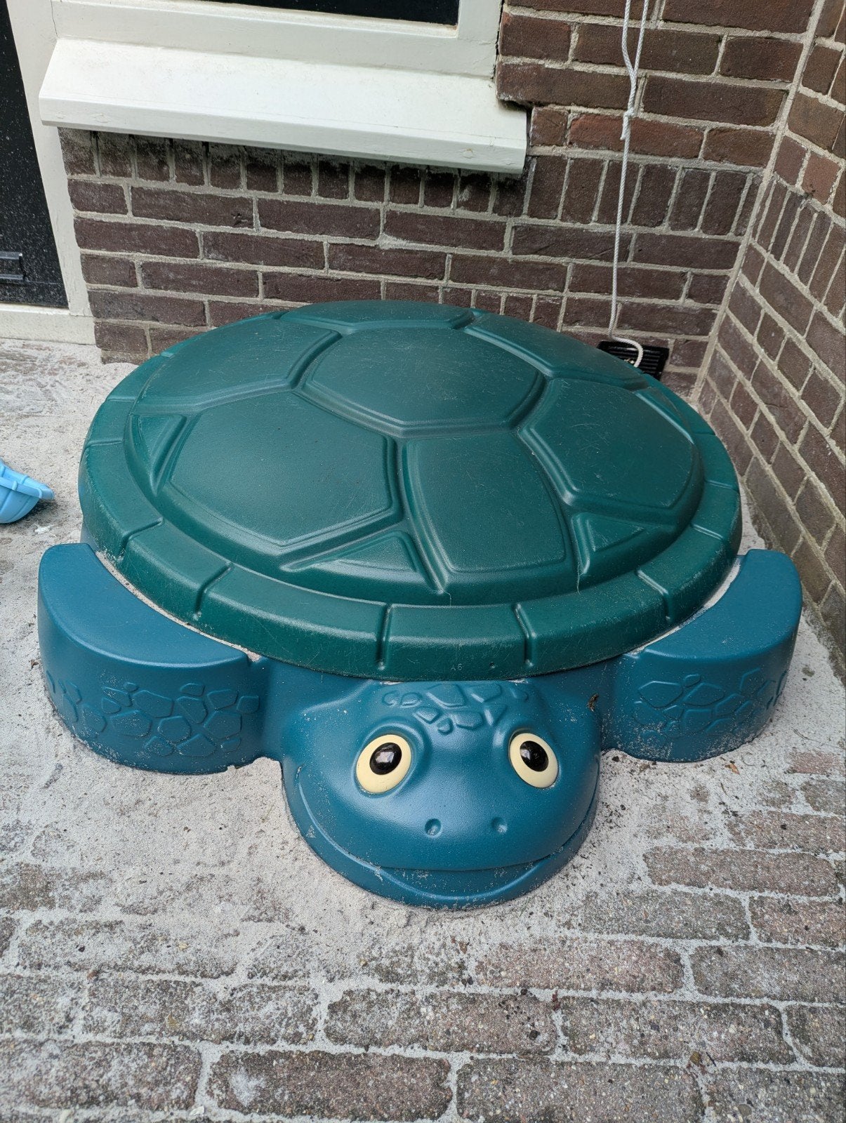 Little Tikes Schildpad zandbak met deksel, Kinderen en Baby's, Speelgoed | Buiten | Zandbakken, Ophalen, Gebruikt