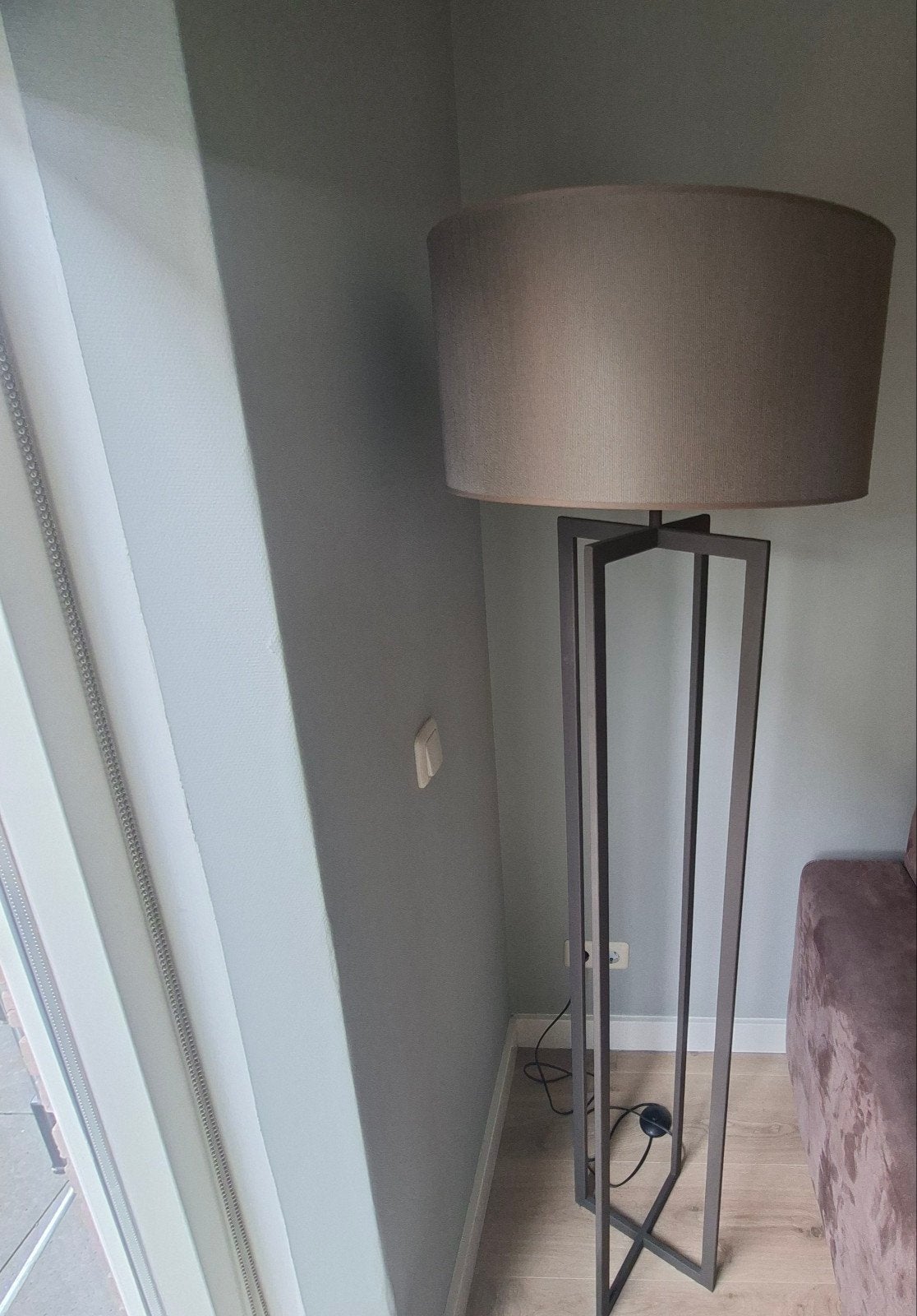 Light Living vloerlamp, zo goed als nieuw, Ophalen, Zo goed als nieuw, Textiel, 150 tot 200 cm