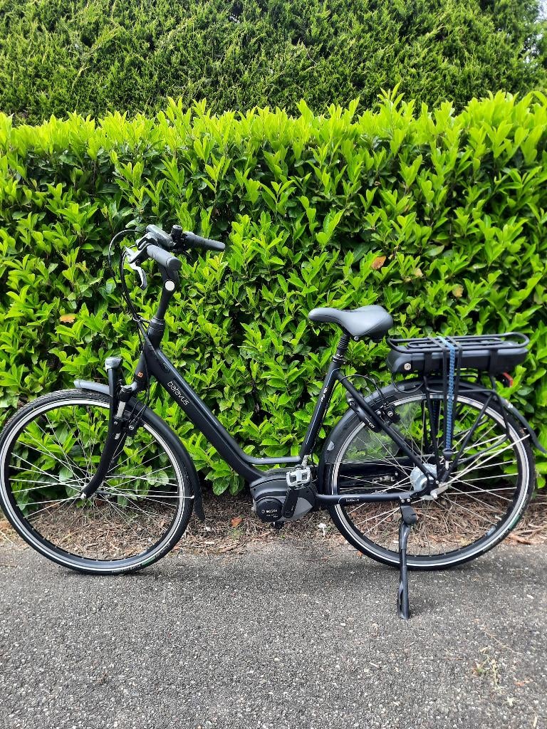Batavus Wayz-go Active Plus 400Wh, lage instap, zwart mat, 51 tot 55 cm, Ophalen, Zo goed als nieuw, Batavus