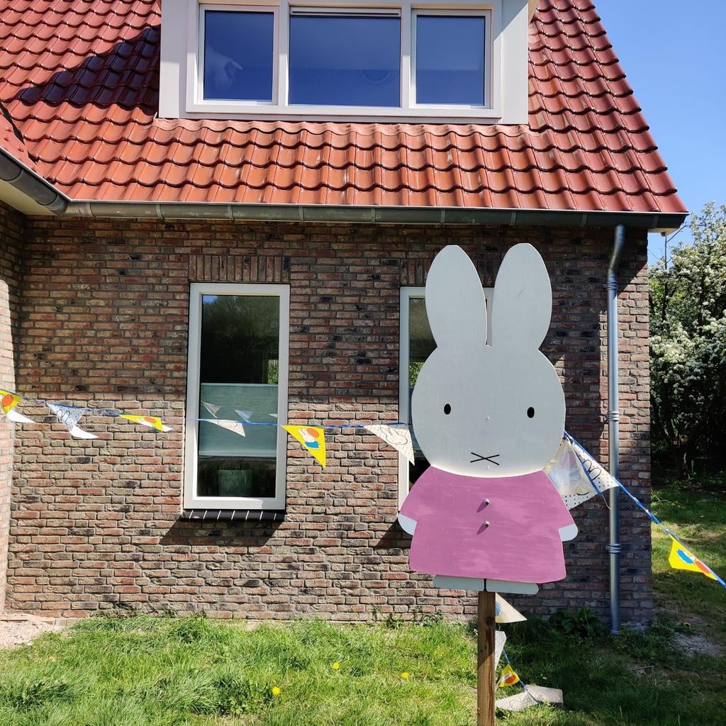 Geboortebord Nijntje, Kinderen en Baby's, Kraamcadeaus en Geboorteborden, Ophalen