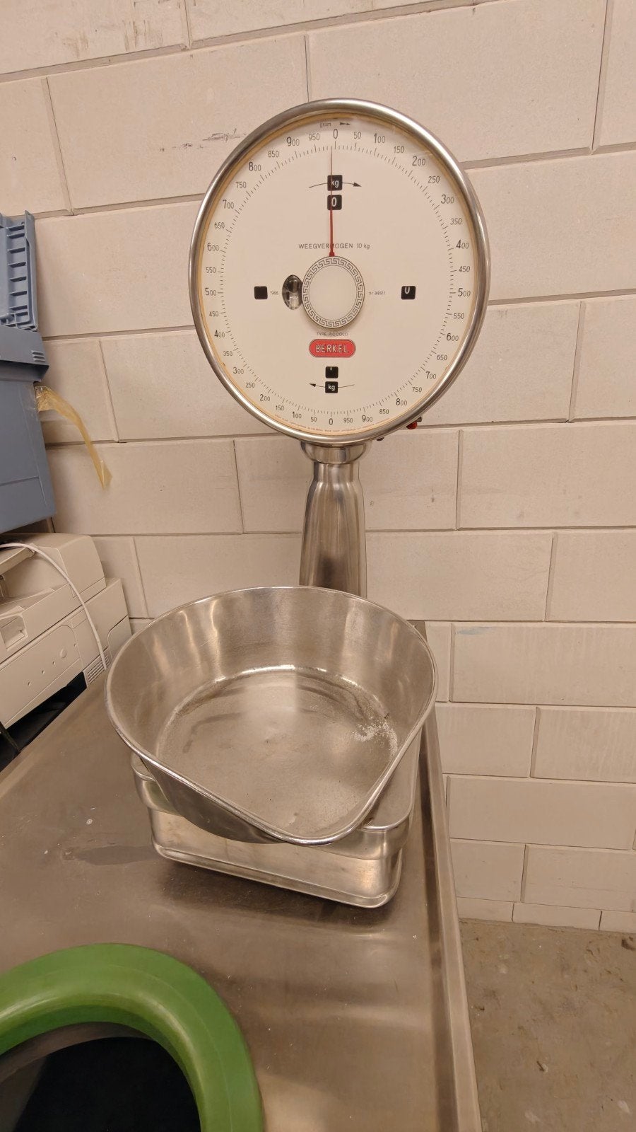 Berkel Weegschaal 10 kg - Vintage Precisie Weegschaal, Ophalen of Verzenden