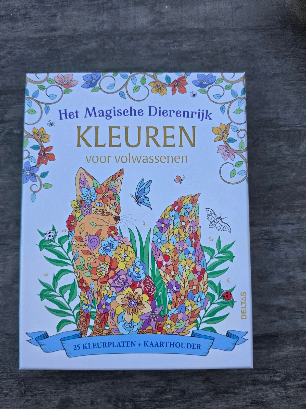 NIEUW Deltas Het magische dierenrijk, kleuren voor volwassen, Ophalen of Verzenden, Nieuw, Potlood of Stift
