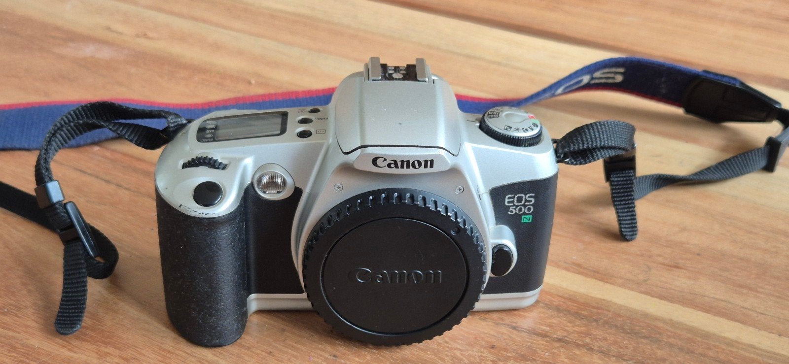 Canon EOS 500 spiegelreflexcamera - niet getest, Ophalen of Verzenden, Spiegelreflex, Canon