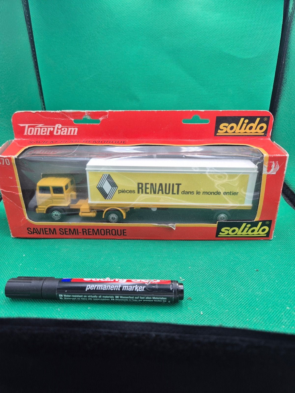 124 Saviem Semi-Remorque solido, Ophalen of Verzenden, Zo goed als nieuw, Auto