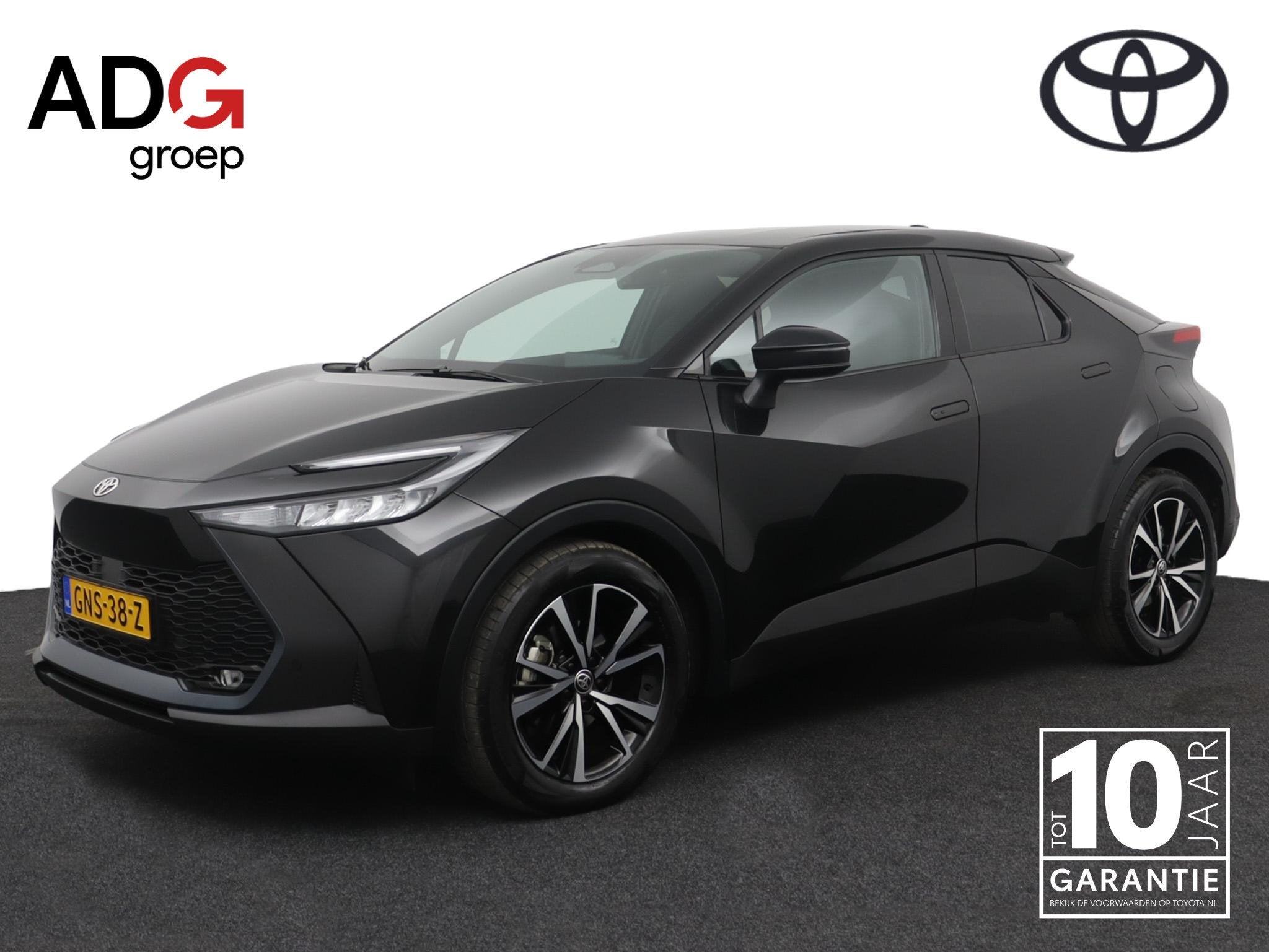 Toyota C-HR 1.8 Hybrid 140 Dynamic | Adaptive Cruise Control, Auto's, 12 maanden, Stof, 4 cilinders, Zwart