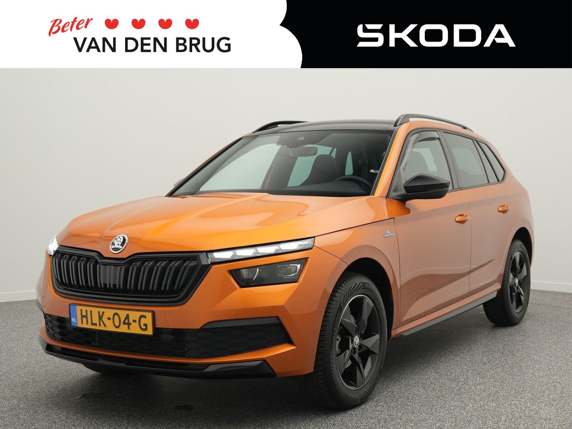 Skoda Kamiq 1.0 TSI 110pk AUTOMAAT Monte Carlo | Panoramadak, Gebruikt, Overige kleuren, 3 cilinders, Kamiq
