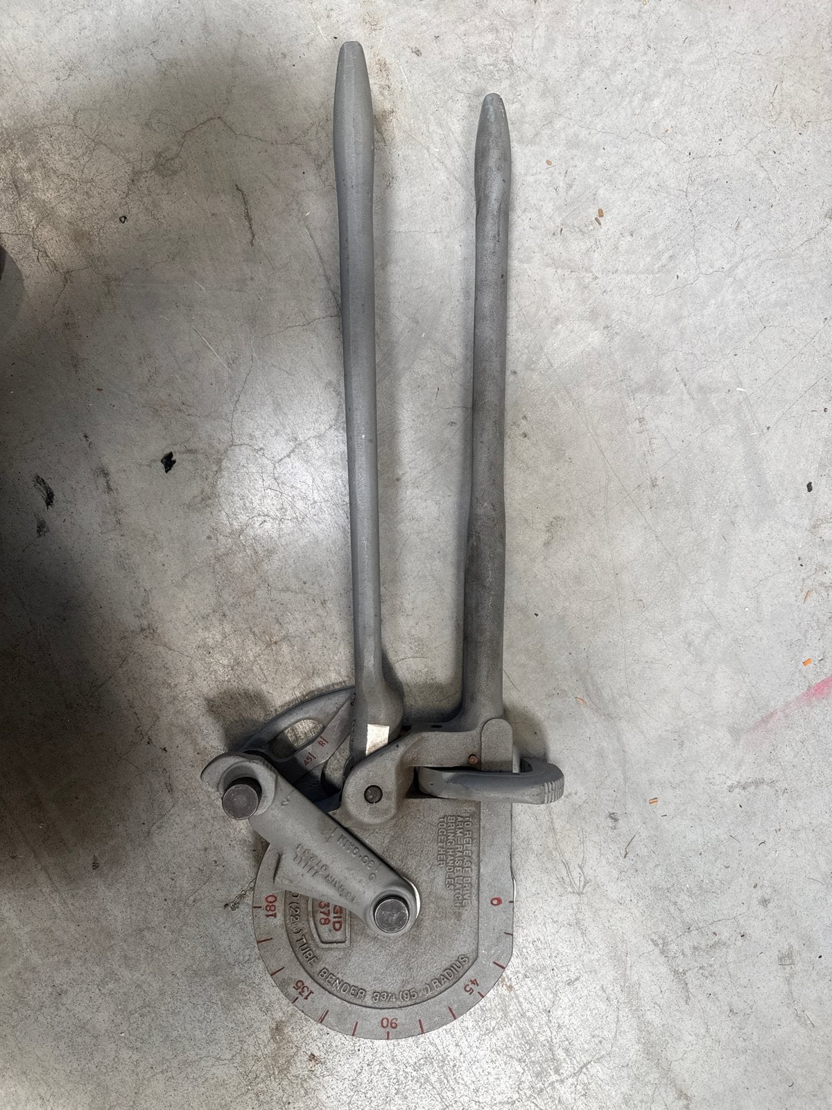 Pijpenbuiger RIGID 378  22mm - Handgereedschap voor precisie, Ophalen, Gebruikt, Overige typen