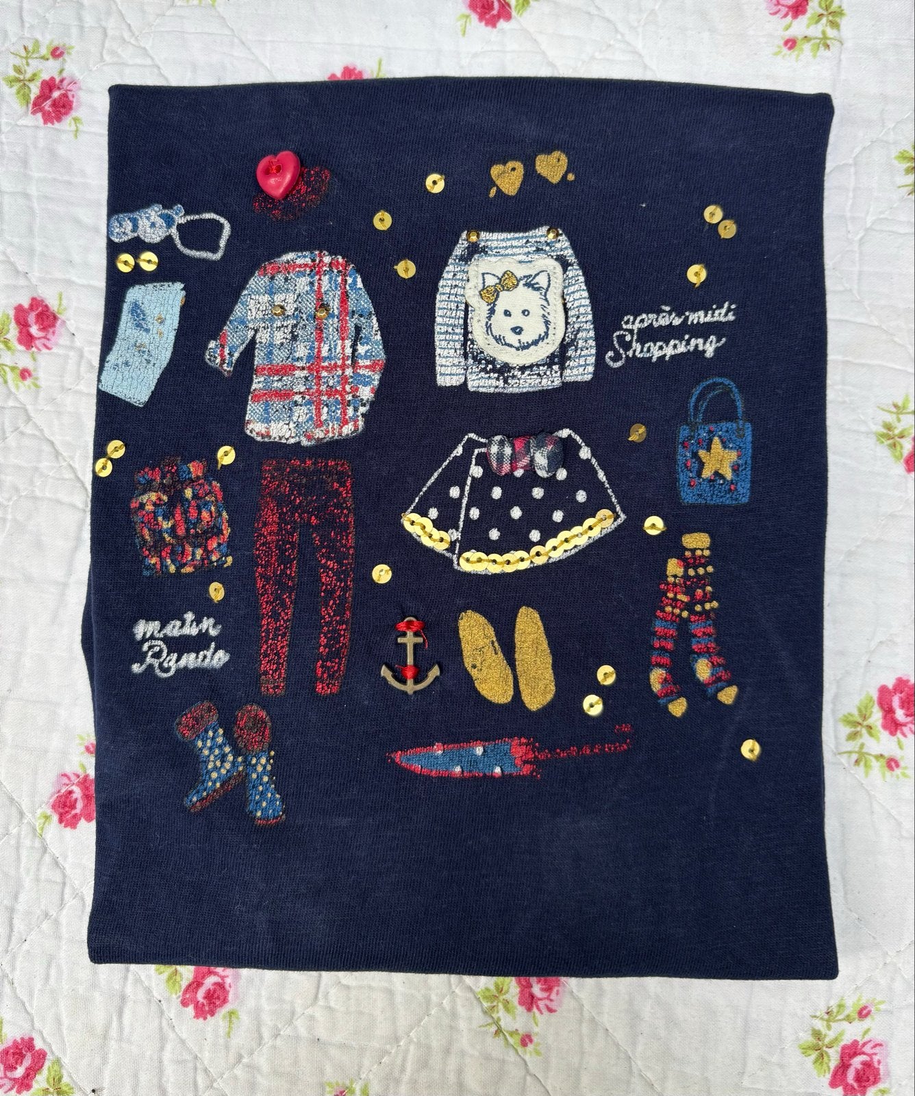 Sergent Major Meisjes Longsleeve Shirt Maat 128, Ophalen of Verzenden, Zo goed als nieuw, Meisje