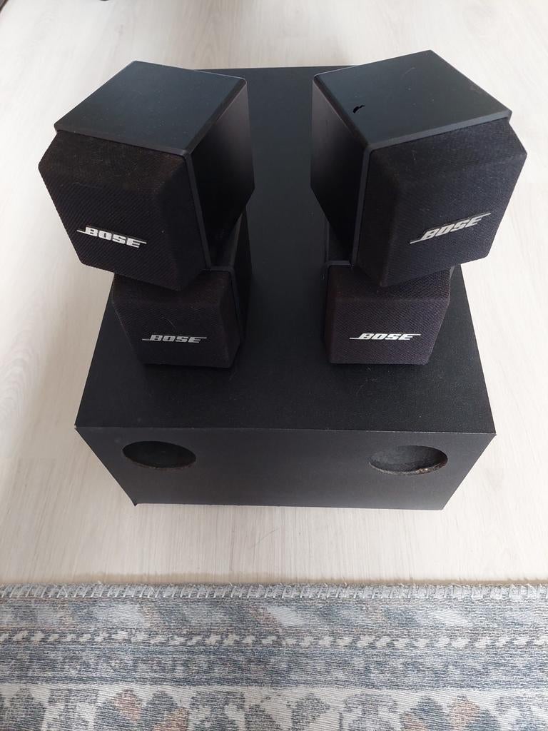 Bose Acoustimass speakers en subwoofer, Ophalen of Verzenden, Rechthoekig, 50 tot 100 cm