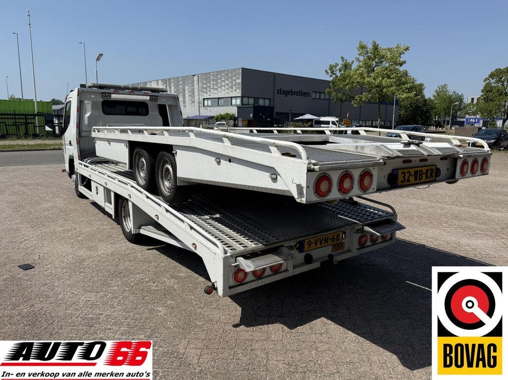 Mitsubishi Canter 3C13 3.0 DI 385 Oprijwagen, Euro 5, Stof, 4 cilinders, Wit